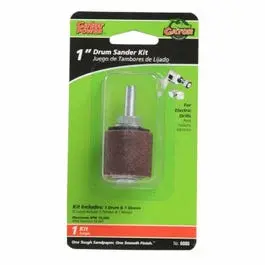 1x1-Inch Drum Sander Kit - Versatile Sanding Attachment Various