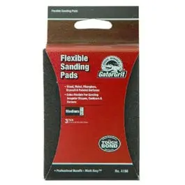 100-Grit Sanding Pads 3 x 4-Inch 3-Pack Medium Surface Sanding Gator Grit