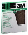 3M 99401 220 Grit 9" x 11" Aluminum Oxide Sandpaper 25-Count