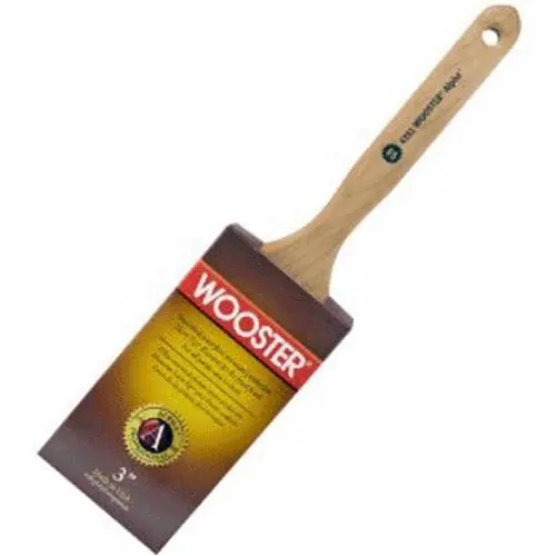 Wooster 4232-3 Alpha Flat Sash Paint Brush 3 Inch Smooth Finishes