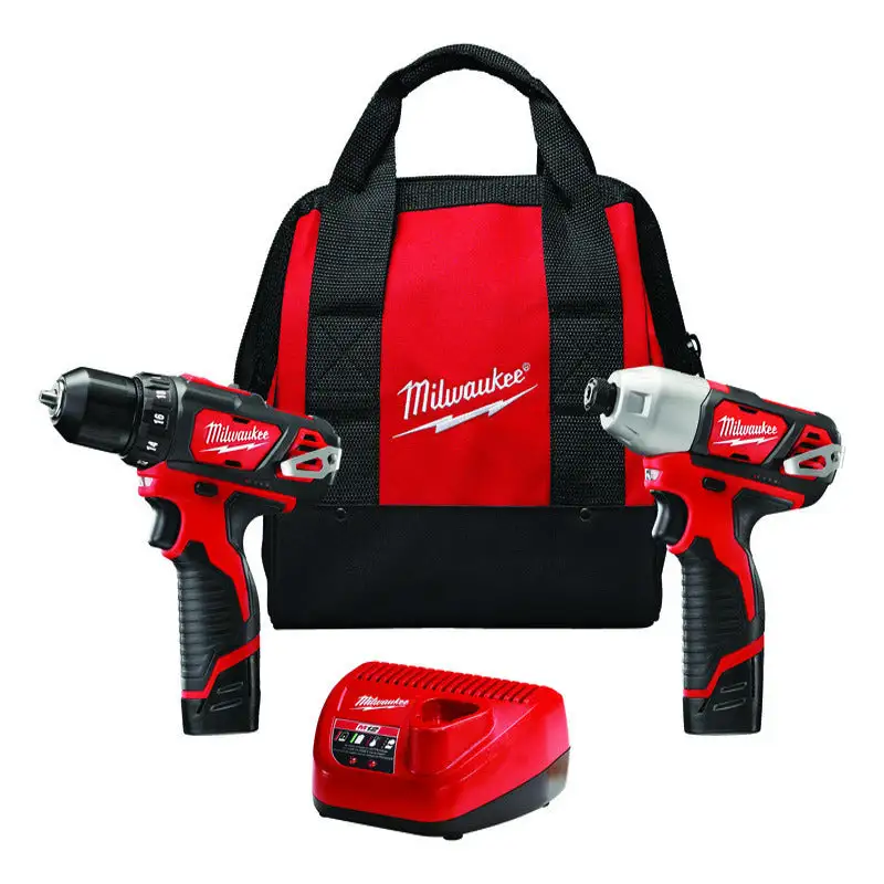 Milwaukee M12 Brushed Cordless Battery Operated Screwdriver Kit