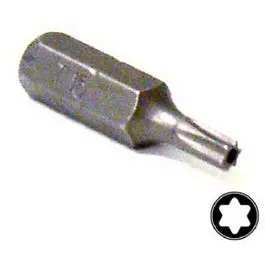Isomax Tee Star Insert Bit T15 Security Torx 1-Inch Precision Work Eazypower
