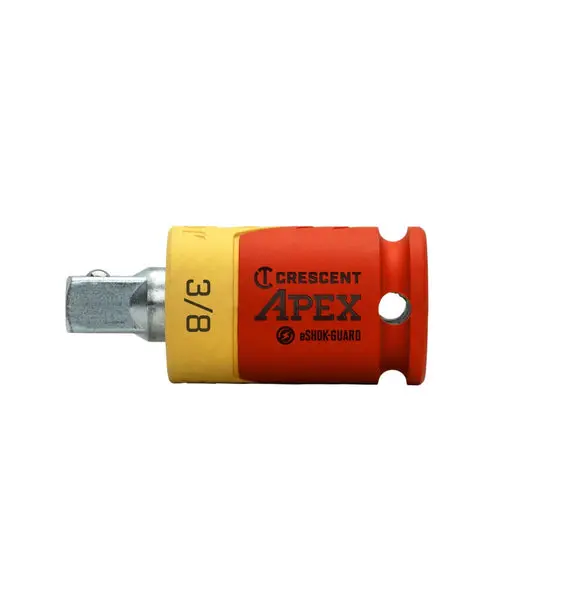 Crescent CAEAD324 Apex eshok-Guard Socket Isolator 3/8 Inch Drive Safety Tool