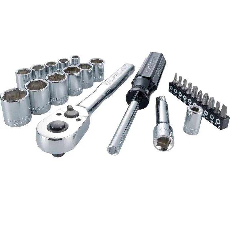 Craftsman 3/8 . Drive Metric 6 Point Deep Socket Set 11 pc - Professional Grade