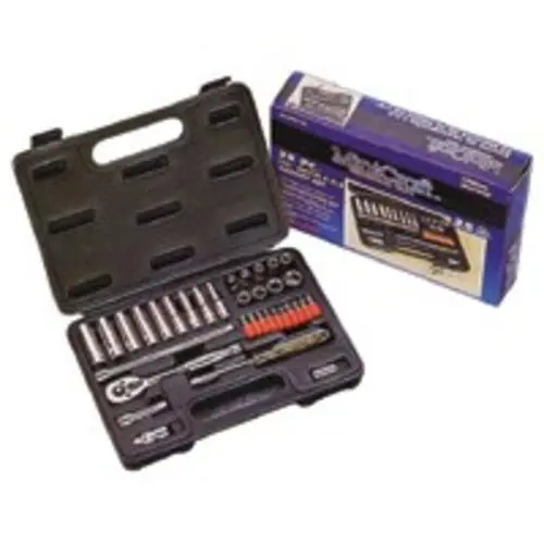 Vulcan TS1035 Chrome Vanadium Steel Socket Set