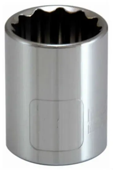 Master Mechanic 105486 1/2 Drive 1-1/4 Inch 12-Point Socket