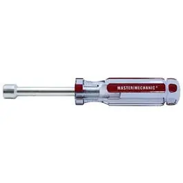 0.5 x 4-Inch Round Solid Nut Driver Hex Nuts Master Mechanic
