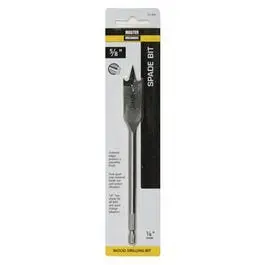 0.625-Inch Wood Boring Spade Bit Large Hole Drilling Master Mechanic