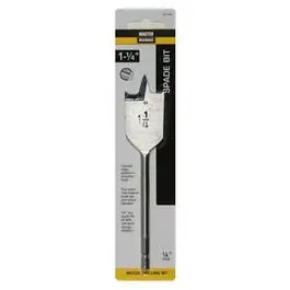 Wood Boring Bit Spade 1.25- Drill Bit Woodworking Master Mechanic