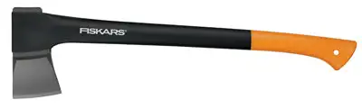 Fiskars X17 Single Bit Splitting Axe Fiberglass Handle Wood Chopping