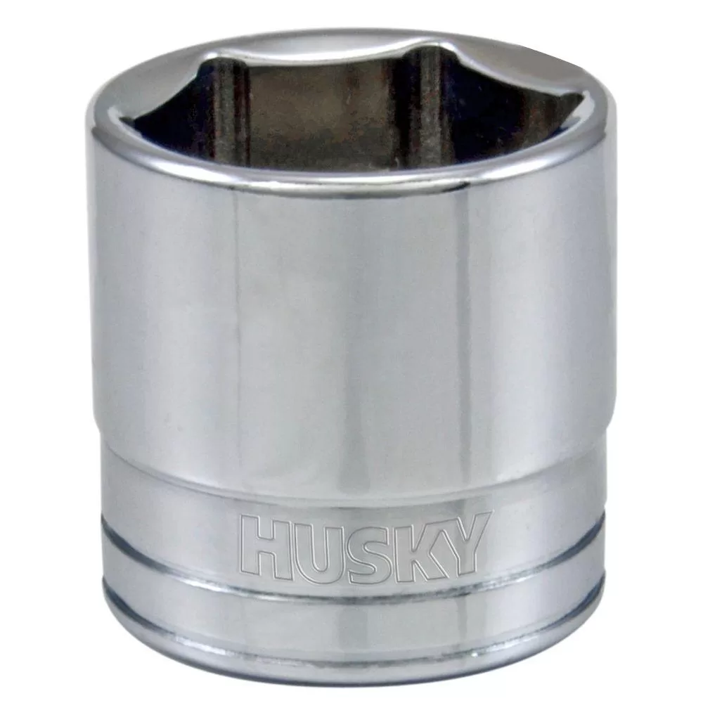 Husky 3/8 Inch Drive 7/8 Inch 6-Point SAE Standard Socket
