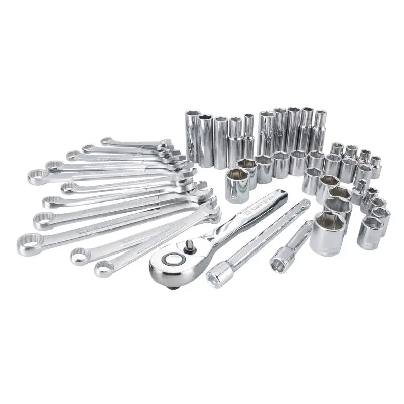 Craftsman 3/8 . Drive Metric and SAE 6 Point Mechanic's Tool Set 40 pc - Professional Grade