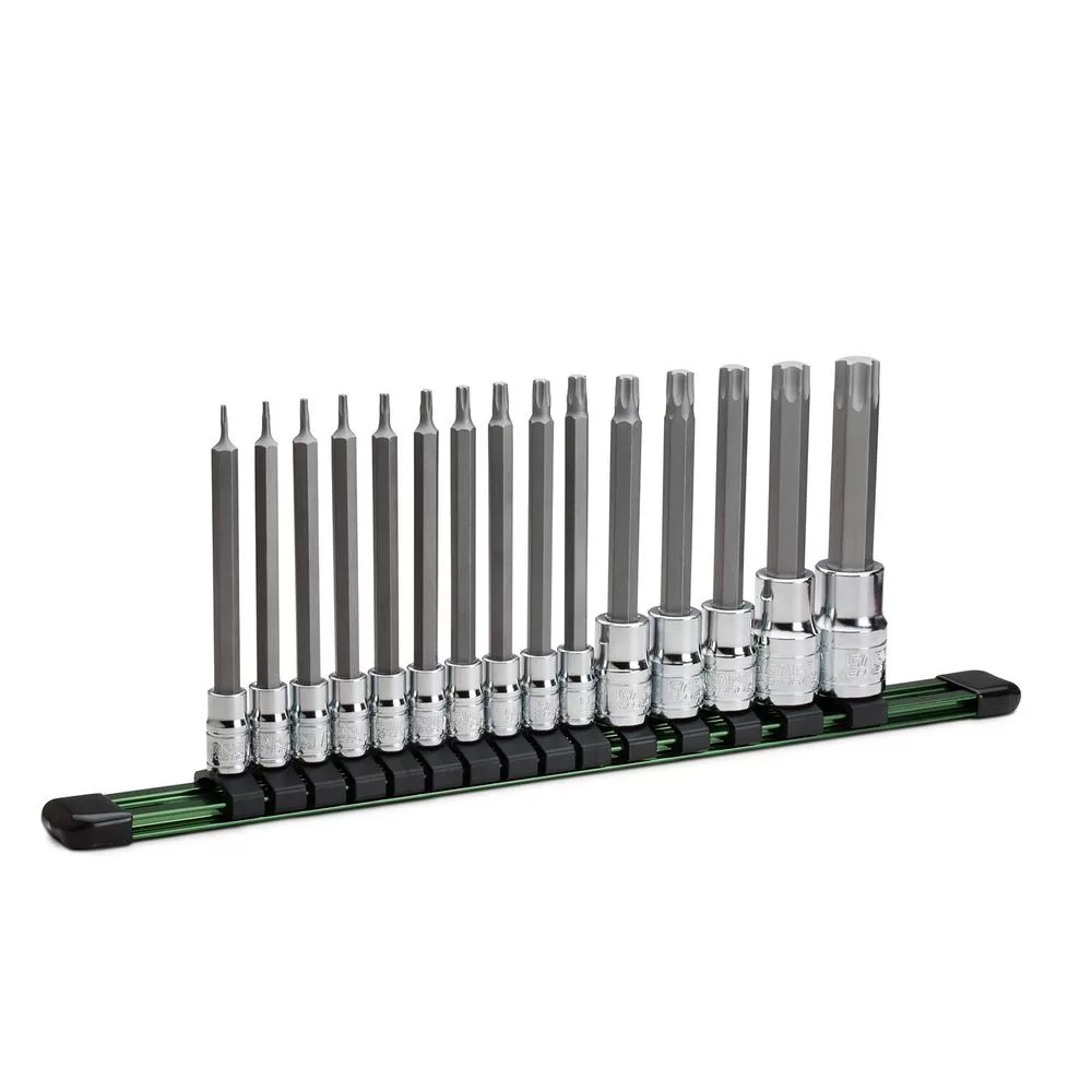 Capri Tools Long Star Bit Socket Set 15-Piece