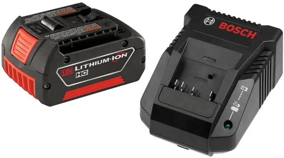 Bosch SCK181-101 18V Lithium-Ion Cordless Power Tool Starter Kit Battery & Charger