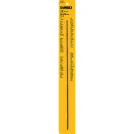 1/8 x 12-. High-Speed Split-Point Steel Drill Bit Precision Drilling Dewalt