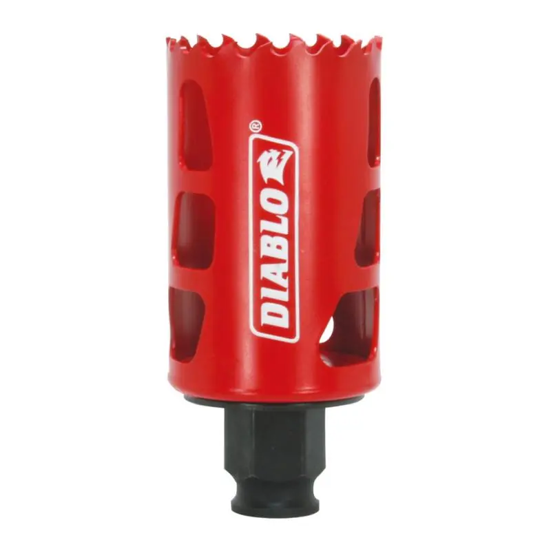 Diablo 1/4 . D X 2-1/2 . L Carbide Double Flute Straight Router Bit - Professional Grade