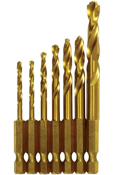 DeWalt DD5157 Impact Ready 7-Piece Titanium Drill Bit Set