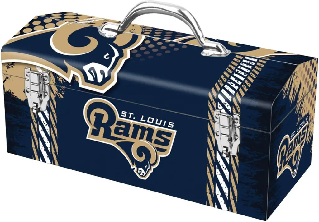 International Baltimore Ravens Art Deco Tool Box - Heavy Duty Hand Tool Storage Sainty