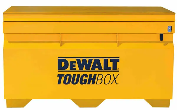 DeWalt DWMT6028 Toughbox Job Site Chest Yellow 60 Inch Heavy Duty Storage