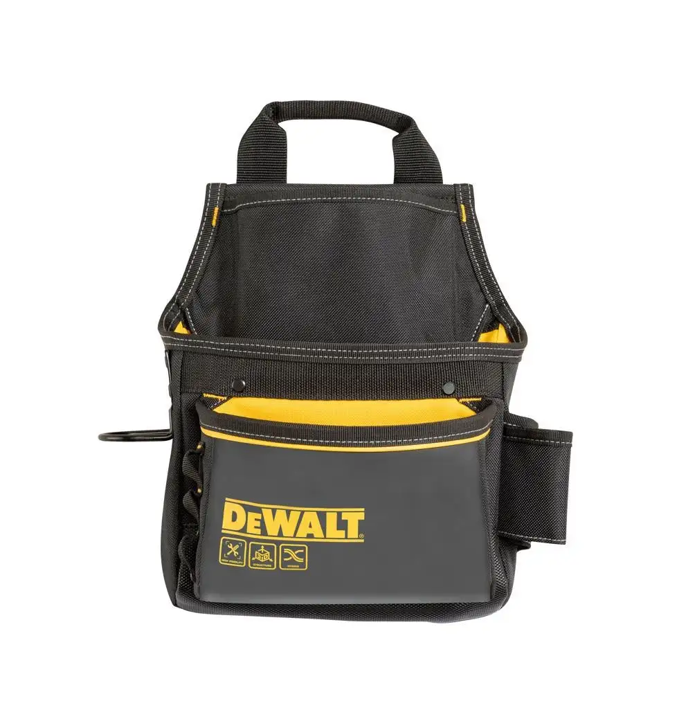 DeWalt DWST540101 Professional Tool Pouch Black Yellow Heavy Duty Construction Pouch