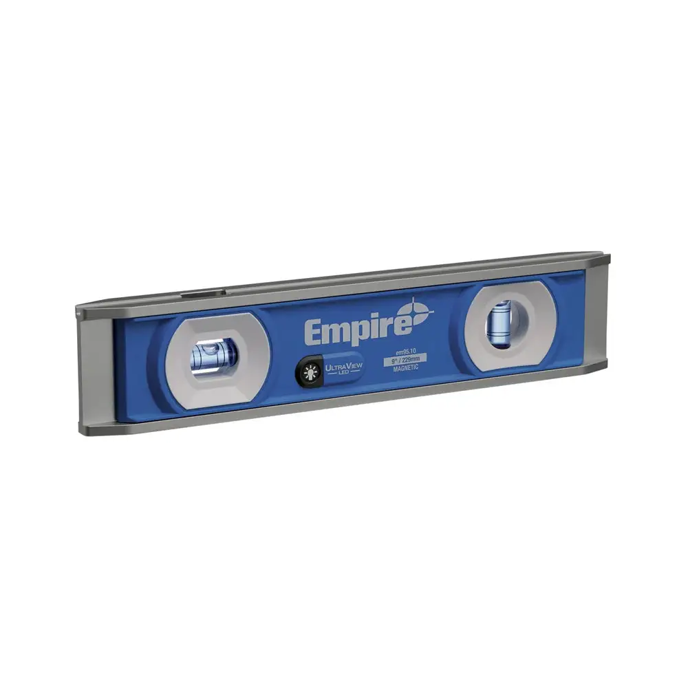 Empire EM95.10 UltraView LED Torpedo Level 9 Inch