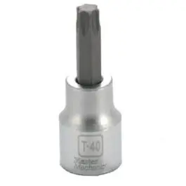 T-40 Torx Bit Socket 3/8- Drive Industrial Applications Master Mechanic