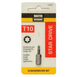 Torx 10 Insert Bit 1-Inch Precision Screwdriving Master Mechanic