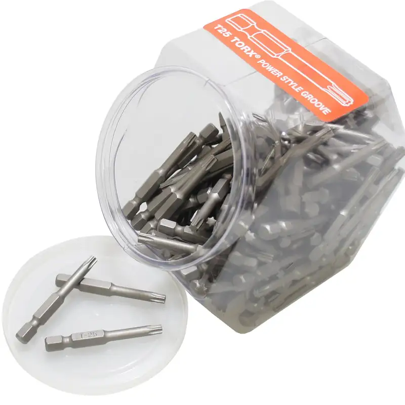 Best Way Tools Torx T25 X 2 Inch Power Bit Carbon Steel 50 Pack