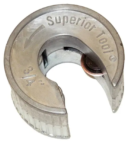 Superior Tool 35034 Quick Cut Tube Cutter 3/4 Inch Fast Clean Cuts