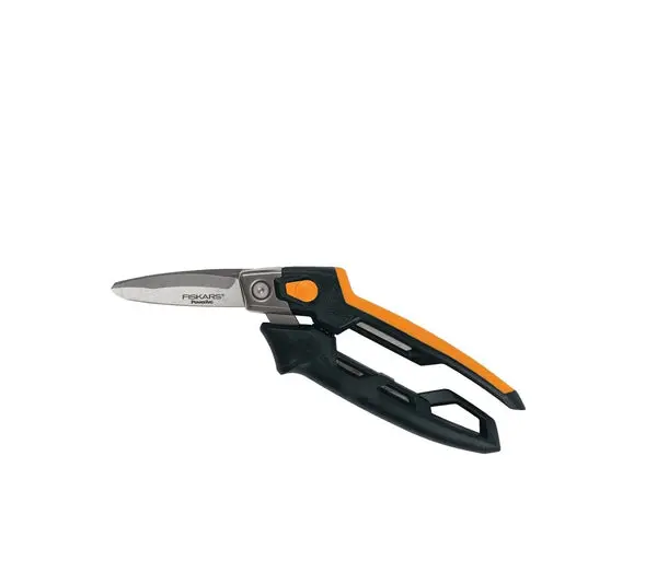 Fiskars 710300-1002 PowerArc Series Utility Snip Stainless Steel Blade 8 Inches Precision Cutting