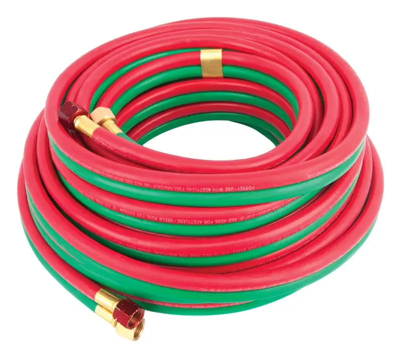 Forney 50 ft Oxy-Acetylene Hose Welding and Cutting Applications