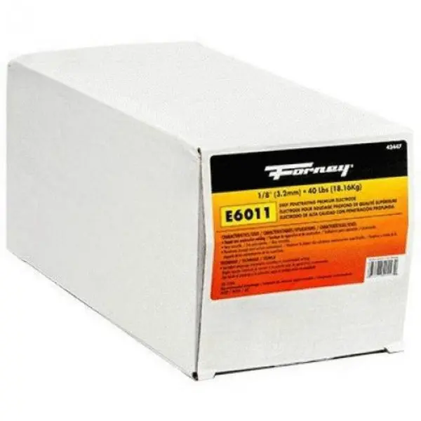 Forney 42447 All-Position Steel Electrode Welding Rod E6011 1/8 Inch