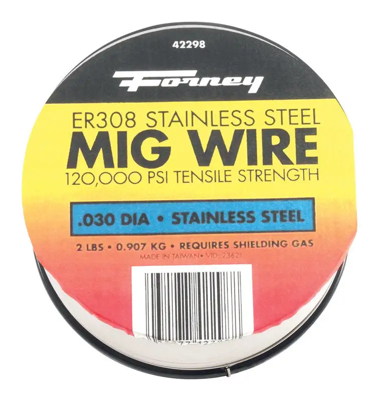 Forney 0.03 . Stainless Steel MIG Welding Wire 2 lb High Strength Welding Projects