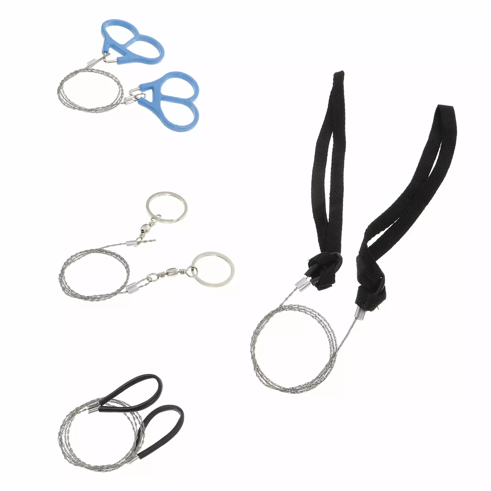 4 Pcs Tools Electric Chainsaw Wire Hiking Gear Travel Outfit Camping Saws Survival NOBRAND