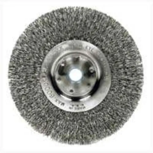 Weiler 36407 6 Inch Crimped Wheel Brush Grinding and Cleaning
