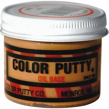 3.68oz Redwood Color Oil-Based Putty Wood Repair and Finishing Color Putty