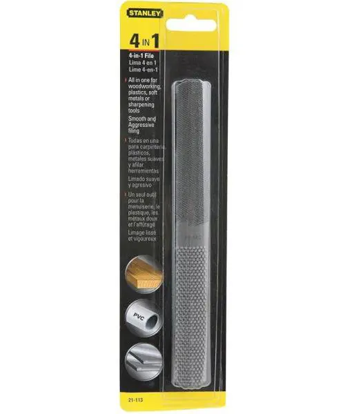 Stanley 21-113 4 1 Shoe Wood Rasps Natural 8 Inch Carpentry