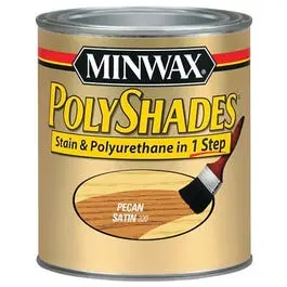 1-Quart Satin Pecan Polyshades Wood Stain & Finish Minwax