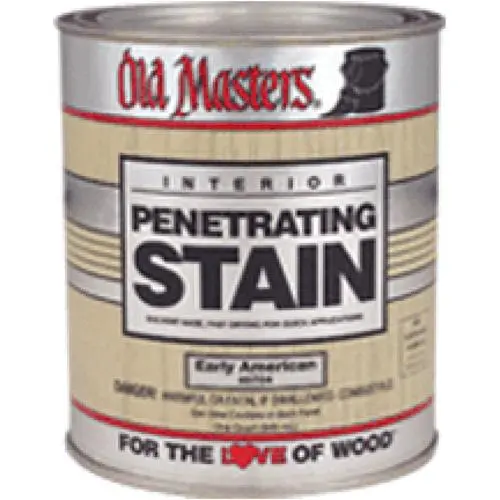 Old Masters 40104 Quart Penetrating Stain Natural Finish Wood