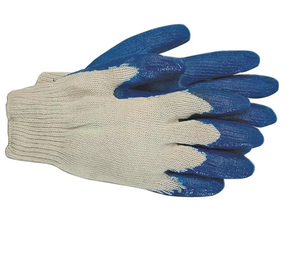 Boss 1SR8427L Economy String Knit Work Gloves Latex Palm Large Size