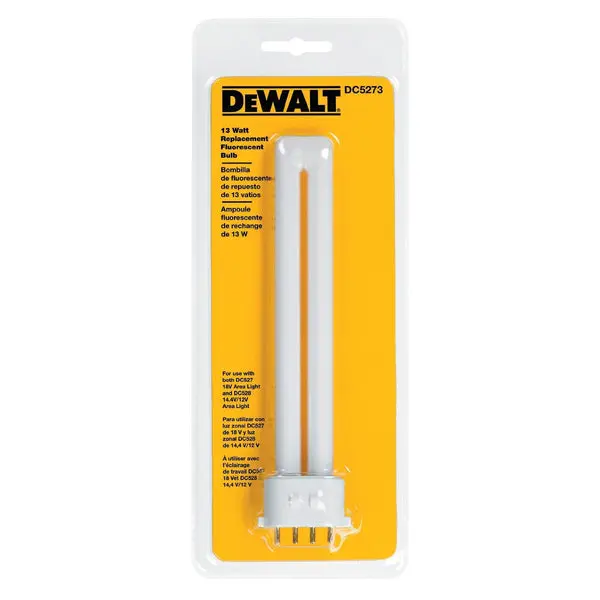 Dewalt DC5273 13-Watt Fluorescent Replacement Bulb DC527 DC528 Work Lights