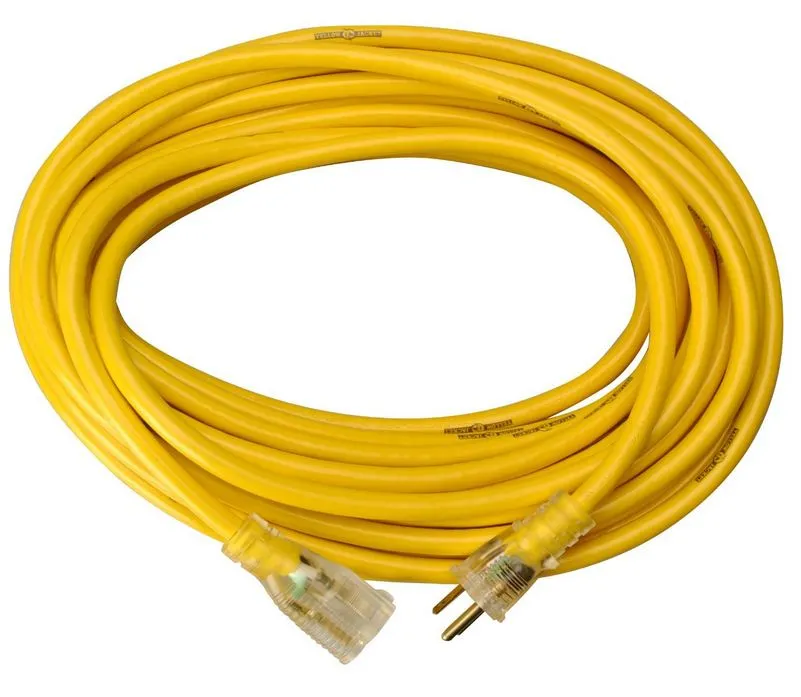 16/3 SJT Work Light Protective Guard 50 ft Shop Industrial Electrical Goods Yellow Jacket